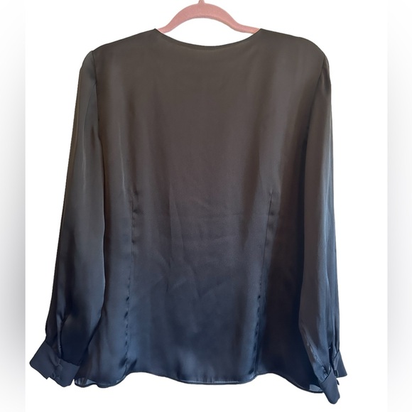 56. Coldwater Creek Long Sleeve Blouse - Picture 2 of 4